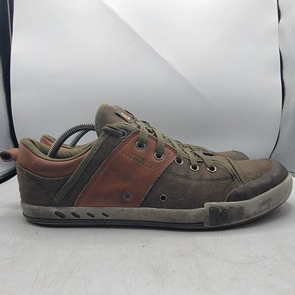 Merrell Rant Edge Mens 12 Dark Olive Green Casual Shoes Outdoors Comfort J72555 main image 5
